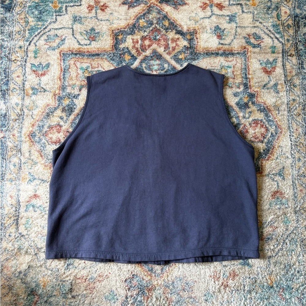 Vintage Par Kates Multi Pocket Button-up Light Vest Size XL - Picture 2 of 4